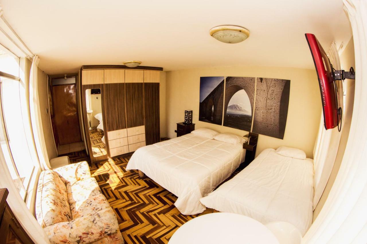 Sillary Hostal Boutique อาเรกิปา ภายนอก รูปภาพ