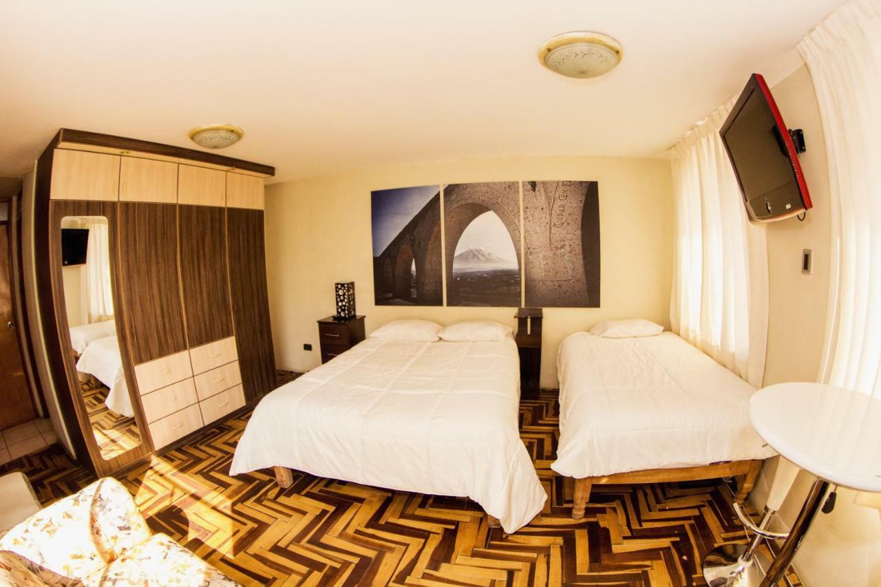 Sillary Hostal Boutique อาเรกิปา ภายนอก รูปภาพ